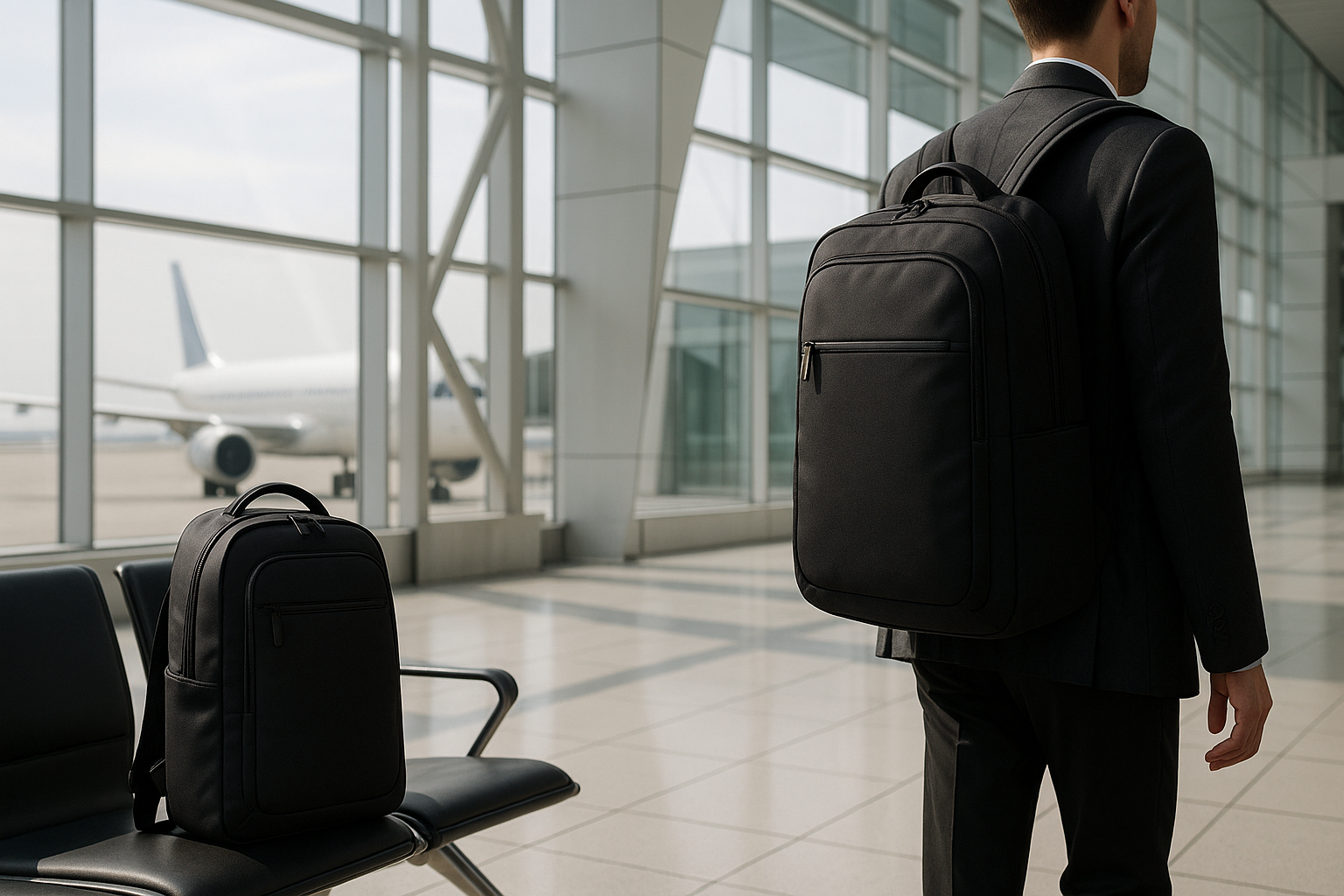 Bannière Aéroport Un Sac